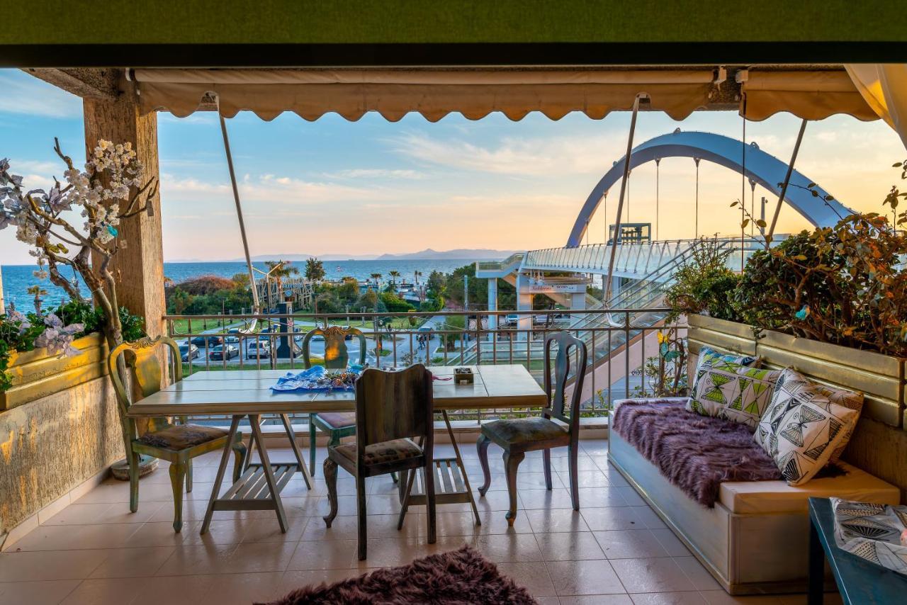 Alimos - Sea View Apartment Афины Экстерьер фото
