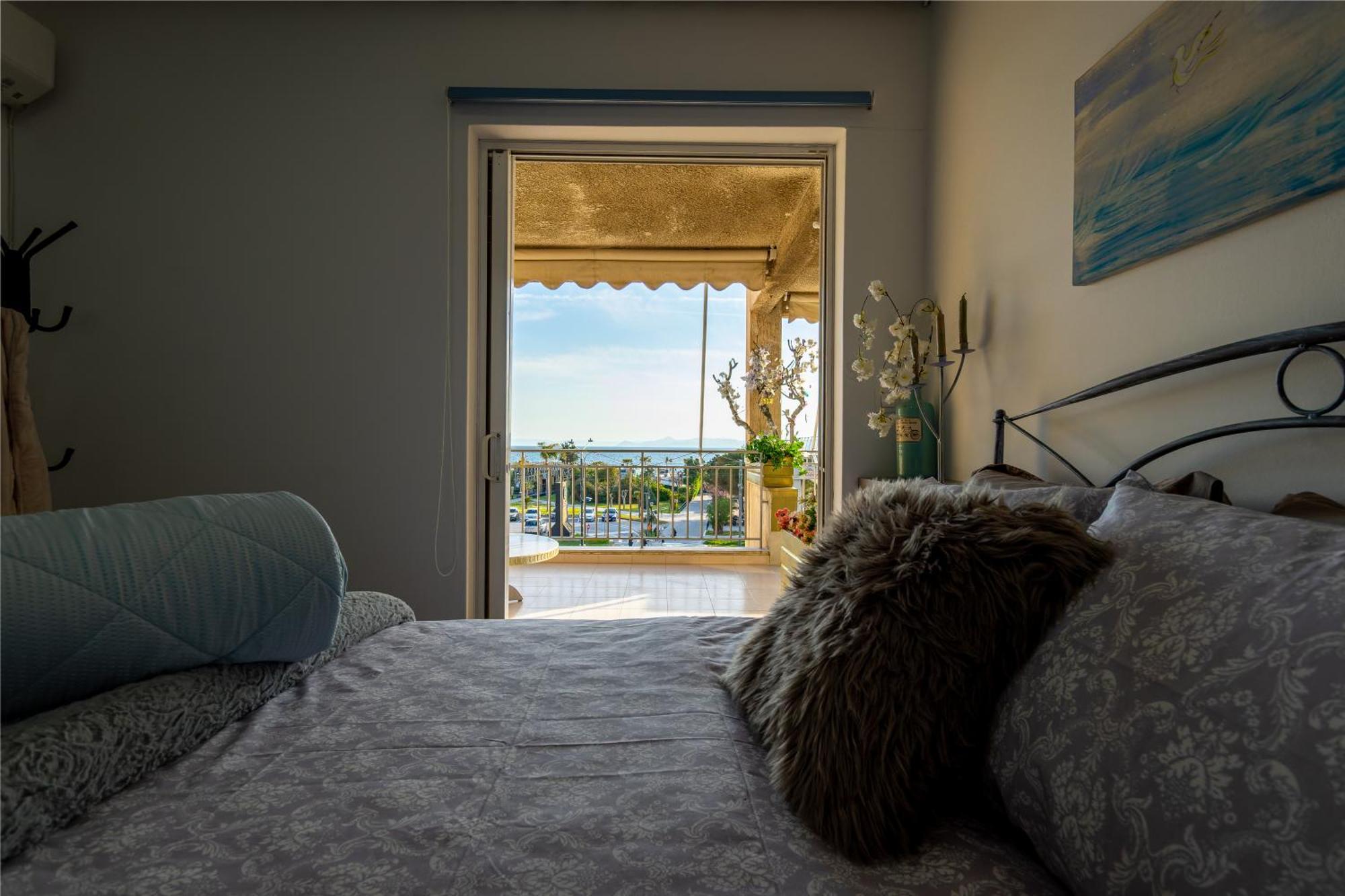Alimos - Sea View Apartment Афины Экстерьер фото