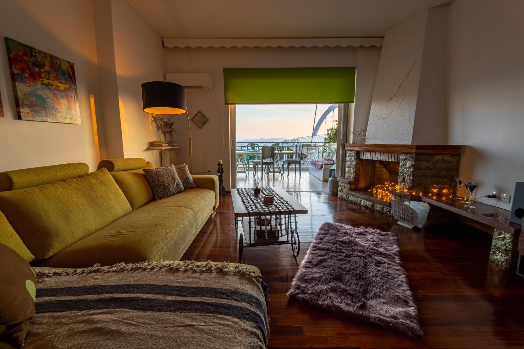 Alimos - Sea View Apartment Афины Экстерьер фото